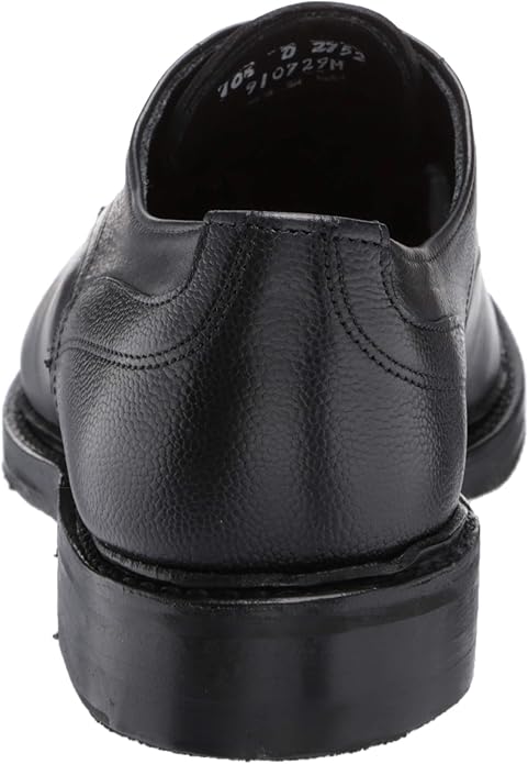 Allen Edmonds Men's Cyrus Derby Loafer – Black Leather Dress Shoe with ShockForm™ Insole and Goodyear Welt – Handcrafted in USA