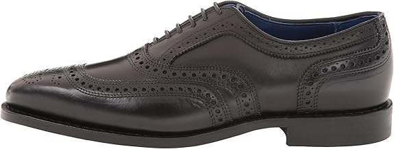 Allen Edmonds Men's University Oxford – Premium Leather Dress Shoe with Brogue Detailing – Made in USA