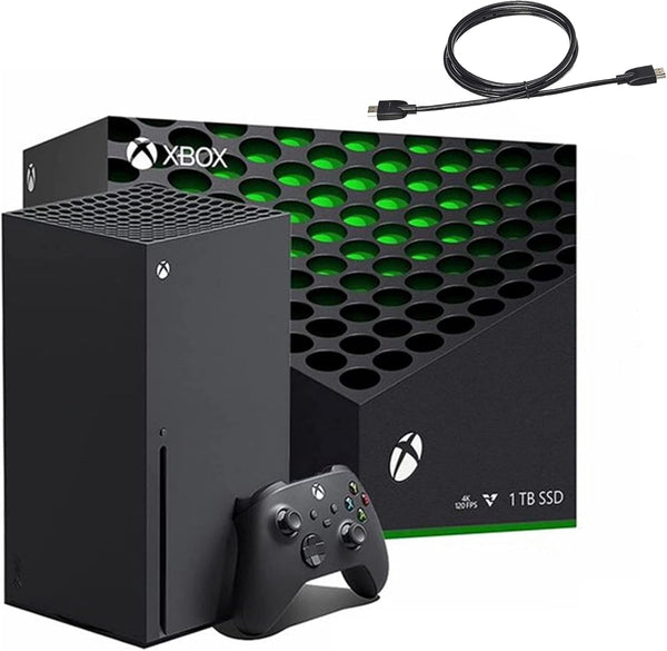 Microsoft Xbox Series X 1TB Gaming Console + Wireless Controller | True 4K Gaming, 120 FPS, Backward Compatible | Next-Gen Performance