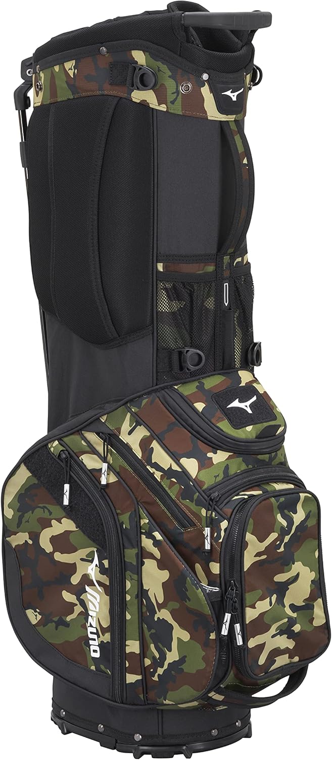 Mizuno BR-DX 14-Way Hybrid Golf Stand Bag – Full-Length Dividers, Dual Shoulder Straps & Large Insulated Cooler