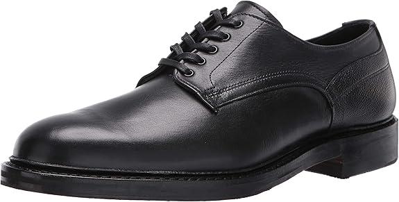 Allen Edmonds Men's Cyrus Derby Loafer – Black Leather Dress Shoe with ShockForm™ Insole and Goodyear Welt – Handcrafted in USA