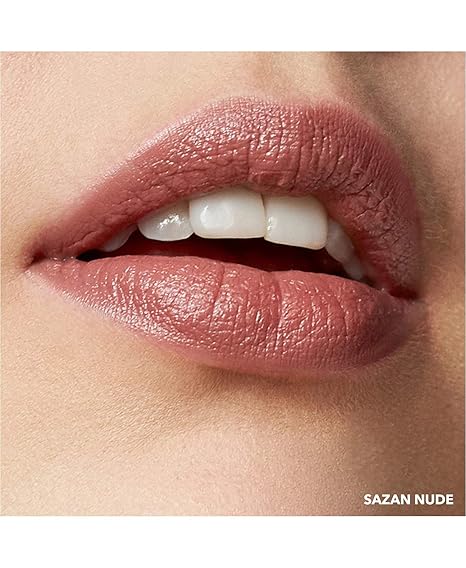 Bobbi Brown Crushed Lip Color – Sazan Nude | Hydrating Matte Lipstick with Blush Nude Finish | 0.10 oz