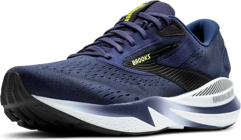 Brooks Men’s Adrenaline GTS 24 Supportive Running Shoe – GuideRails Stability, DNA LOFT Cushioning, Everyday Running Support for Overpronation – Lightweight & Breathable