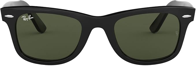 Ray-Ban Original Wayfarer RB2140 Designer Sunglasses – Black Frame, G-15 Lens