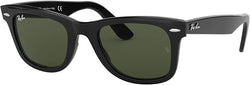 Ray-Ban Original Wayfarer RB2140 Designer Sunglasses – Black Frame, G-15 Lens