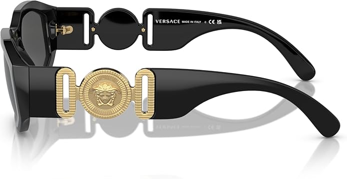 Versace Unisex VE4361 53 Sunglasses – Bold 53mm Statement Shades
