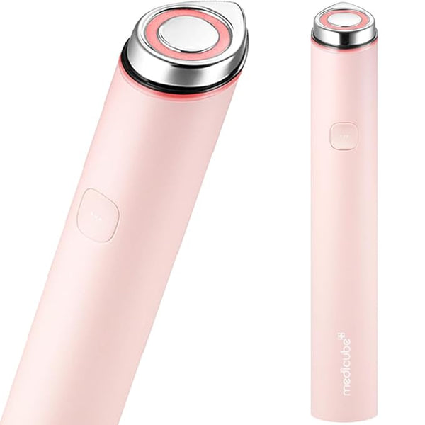 Medicube Mini Booster Pro Pink – Portable Korean Skincare Tool for Beginners | Boosts Absorption for Glass Skin | Affordable At-Home Facial Glow Device | Skincare for Teens & Adults