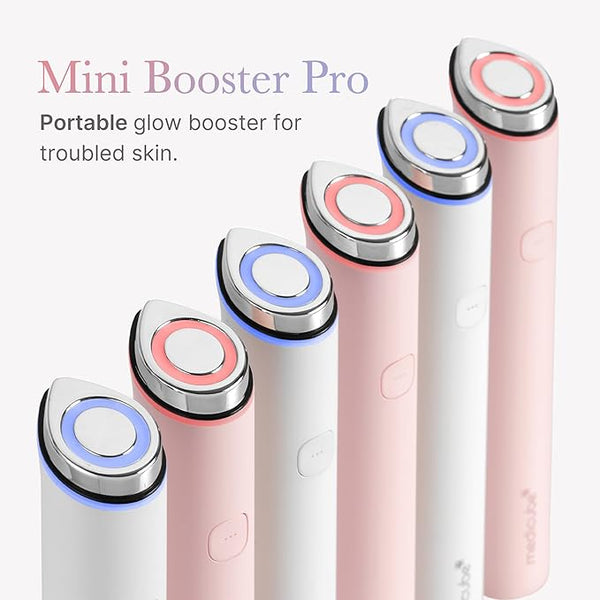 Medicube Mini Booster Pro Pink – Portable Korean Skincare Tool for Beginners | Boosts Absorption for Glass Skin | Affordable At-Home Facial Glow Device | Skincare for Teens & Adults